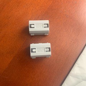 2 new FEELUX BNF-18 Split Ferrite Core Interference Filter Round Cable Clamps